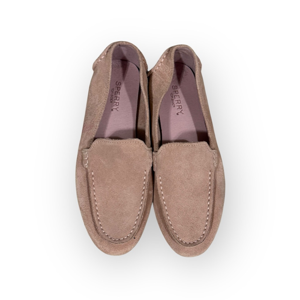 Sperry Women’s Suede Driving Loafers Flats Moccasins Light Pink Size 5.5​ - Picture 9 of 11